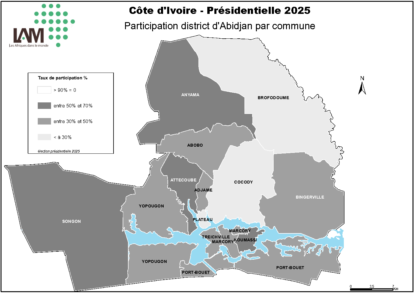 Côte d'Ivoire présidentielle 2025 Participation Abidjan