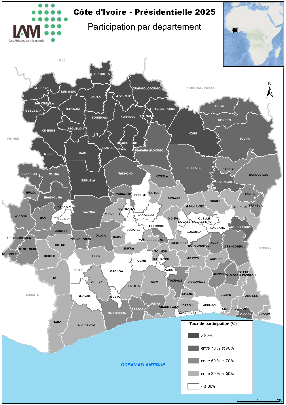 Côte d'Ivoire présidentielle 2025 Participation ensemble